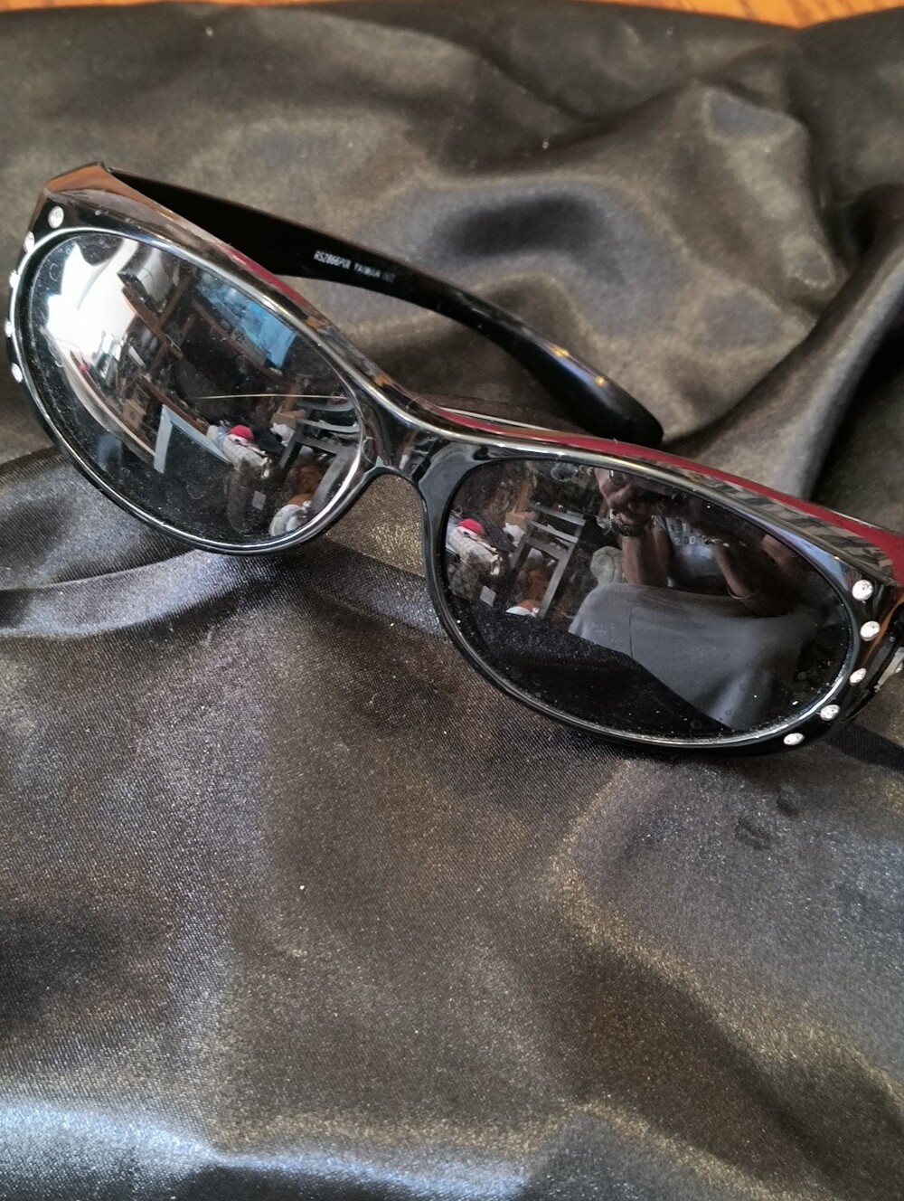 Women's Italy Design Black Gradient Shield Sunglasses